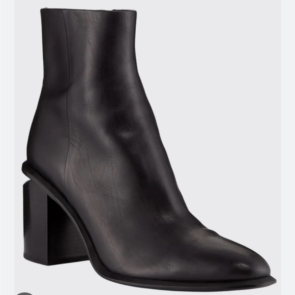Alexander Wang ANNA BOOTIE WITH RHODIUM 37.5 - Picture 1 of 10